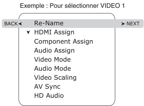 SHERWOOD RD-8504 - Sélection des éléments autres que re-name (renommer) - 2