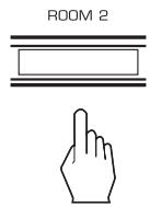 SHERWOOD RD-8504 - Utilisation des touches du panneau avant - 1