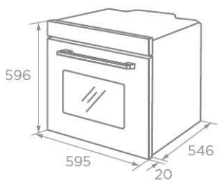THOMSON TMFP72BX2 - Schema van de kast (staande kast) - 5