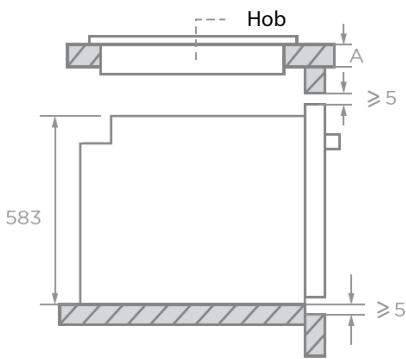 THOMSON TMFP72BX2 - Cupboard Diagram (Standing Cupboard) - 7