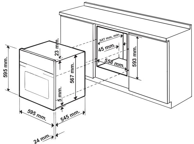 ARISTON FT 95VC.1 OW - Encastrement - 1