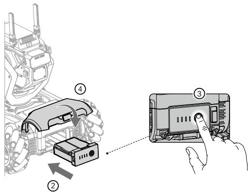 DJI DRONEROBOMASTER51 - Mise sous tension du S1 - 2