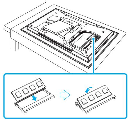 SONY VGC-LT1S2524910 - Pour changer ou ajouter un module de mémoire - 3