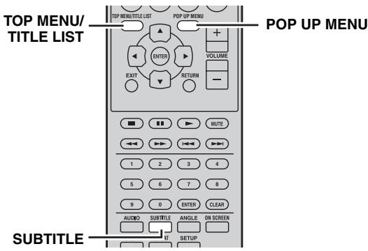 YAMAHA MCR940S - Sélection des sous-titres - 1
