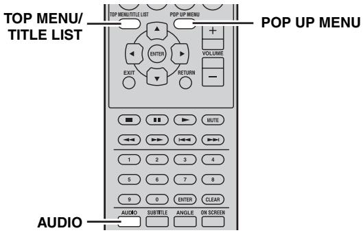 YAMAHA MCR940S - Choix de la langue et du format audio - 1
