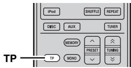 YAMAHA MCR940S - A l'aide du service de transmission des données TP (info traffic) - 2