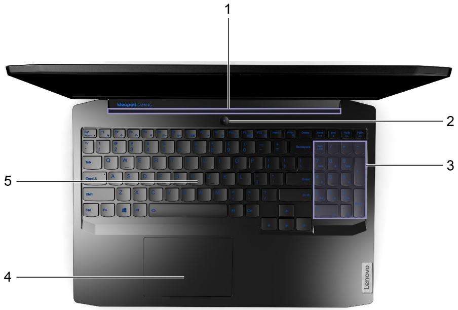 LENOVO IdeaPadCreator515IMHO5 - Vue avant - 2