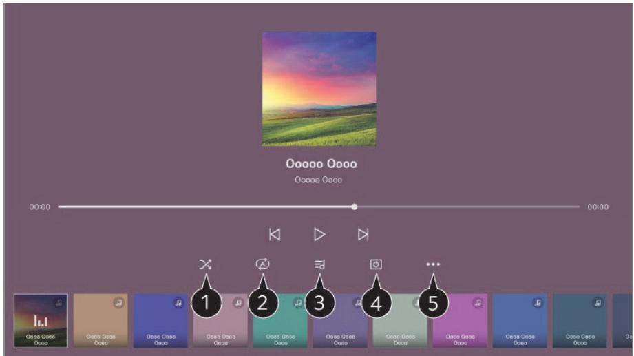 LG QNED75 - Écouter de la musique - 1