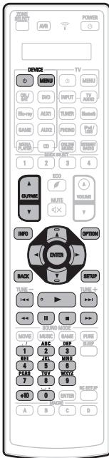 DENON AVRX7200WA - ☐ Groupe VCR/PVR Utilisation avec (magnétoscope (VCR)/enregistreur vidéo numérique (PVR)) - 1