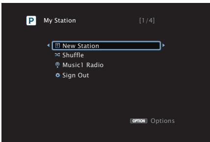 DENON AVRX7200WA - Après avoir entré "Adresse e-mail" et "Mot de passe", sélectionnez "OK" puis appuyez sur ENTER. - 1