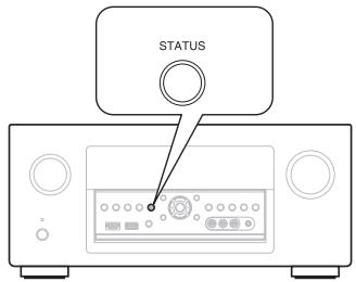 DENON AVRX7200WA - Appuyez sur STATUS sur l'appareil principal pendant la réception d'une émission HD Radio. - 1