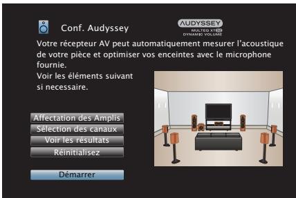 DENON AVRX7200WA - Connectez le microphone de mesures et de configuration sur la prise SETUP MIC de cet appareil. - 2