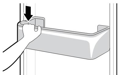 LG GBP61DSPFN - Remontage du panier de porte du réfrigérateur - 2
