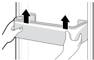 LG GBP61DSPFN - Retrait du panier de porte du réfrigérateur - 1