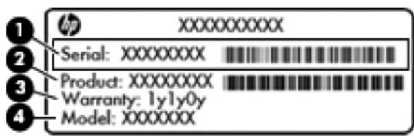 HPREFERENCE 27-044AIF - Étiquettes - 2