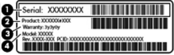 HPREFERENCE 27-044AIF - Étiquettes - 3