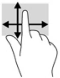 HPREFERENCE 27-044AIF - Défilament à un doigt (écran tactile uniquement) - 1