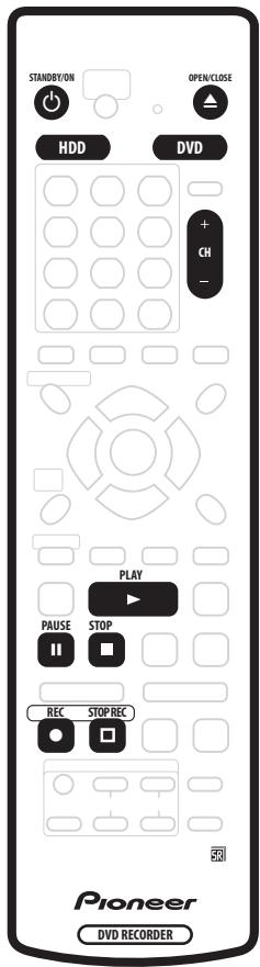 PIONEER DVR-630HS - Premier enregistrement - 1