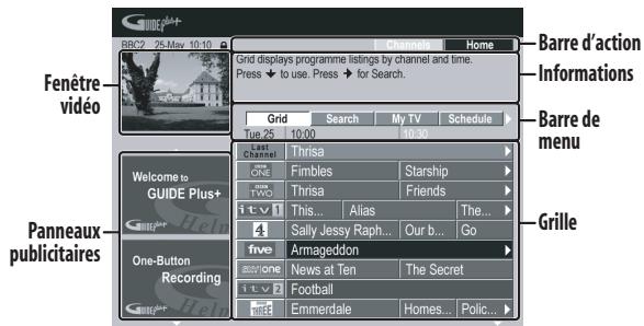 PIONEER DVR-630HS - Utilisation du système GUIDE plus+tm - 1