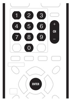 PIONEER DVR-630HS - Sélection des canaux de télévision - 1