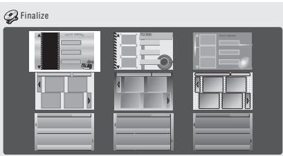 PIONEER DVR-630HS - Sélectionnez 'finalize'. - 2