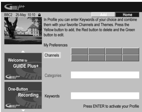PIONEER DVR-630HS - Sélectionnez 'my TV' sur la barre de menu. - 1