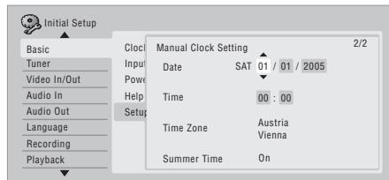 PIONEER DVR-630HS - Mise en service et réglage général - 13