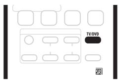 PIONEER DVR-630HS - Sélection du téléviseur ou du DVD - 1