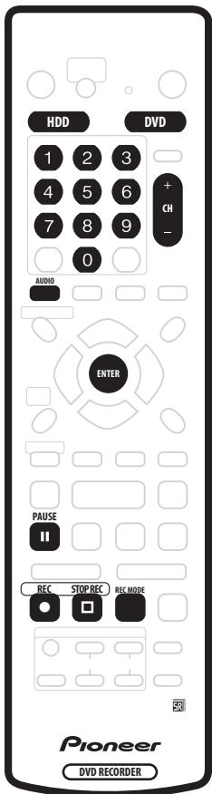 PIONEER DVR-630HS - Enregistrement simple d'une émission de télévision - 1