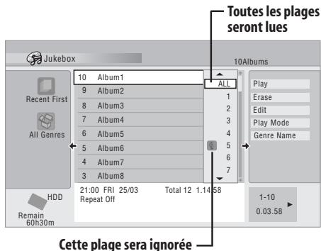 PIONEER DVR-630HS - Choix d'une plage d'un album - 1