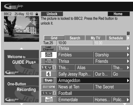 PIONEER DVR-630HS - Verrouillage, ou non, de la fenêtre vidéo - 1