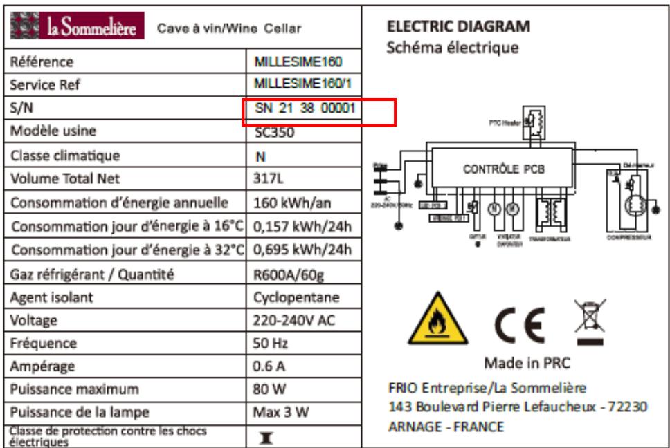 DARRYLA SOMMELIERECAVEAVINMILLESIME1 - Veiligheidsinstructies - 6