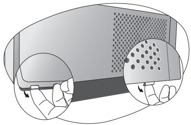 BENQ W500 - Pour nettoyer le filtre - 2