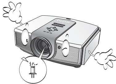 BENQ W500 - Consignes de sécurité importantes - 11