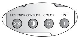 BENQ W500 - Ajustement de netteté - 4