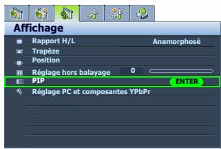 BENQ W500 - Utilisation des menus à l'écran - 3