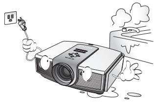 BENQ W500 - Consignes de sécurité importantes - 9