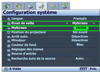 BENQ W500 - Utilisation des menus à l'écran - 1