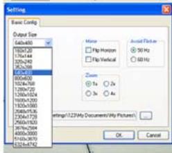 IT WORKS WSDO1 - Cliquez sur "USB 2.0 PC CAMERA" dans le bureau, puis allez dans le menu "options - 3