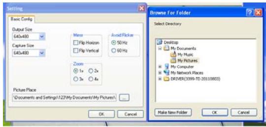 IT WORKS WSDO1 - Cliquez sur "USB 2.0 PC CAMERA" dans le bureau, puis allez dans le menu "options - 4