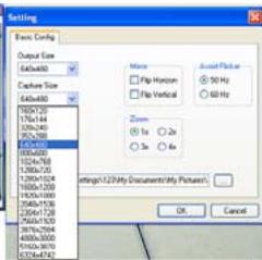 IT WORKS WSDO1 - Cliquez sur "USB 2.0 PC CAMERA" dans le bureau, puis allez dans le menu "options - 2