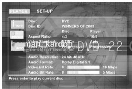 HARMAN KARDON DVD 22 - Écrans d'information - 1