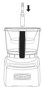 CUISINART FP14EBLANC - installer & retirer les disques - 1