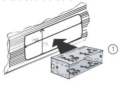 MUSE M-O95MRWC - Installation de l'appareil - 1