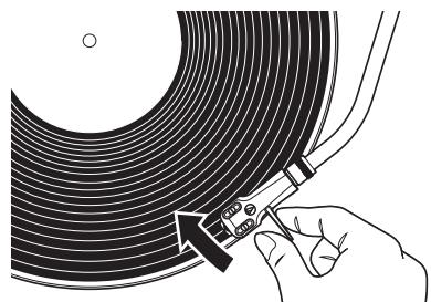 AUDIO TECHNICA AT-LP5X - Lecture d'un disque - 3