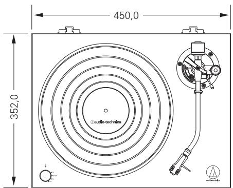 AUDIO TECHNICA AT-LP5X - Lors du transport de la platine - 1