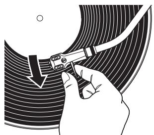 AUDIO TECHNICA AT-LP5X - Arrêt du disque - 3