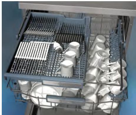 WESTLINE DWW1539INOX-20 - Le panier à couverts supérieur - 4