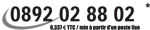 VEDETTE VST1300 - Conseil : - 2