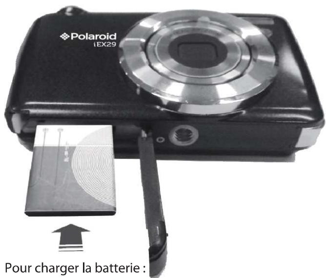 POLAROID iEX29 - Installation de la batterie - 1